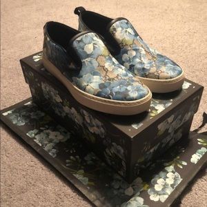 Gucci Bloom Floral Print Men’s Slip On’s Size 9